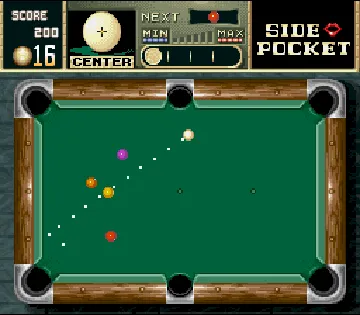 Side Pocket (USA) screen shot game playing